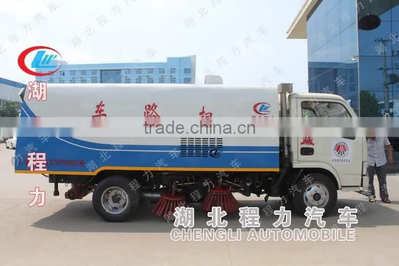 Dongfeng road sweeper truck,price of road sweeper truck