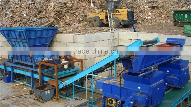 HSM ISO CE Best Price Shredder For Plastic Complete Facility