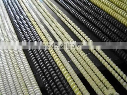 Fiberglass reinforcing hollow frp bolt