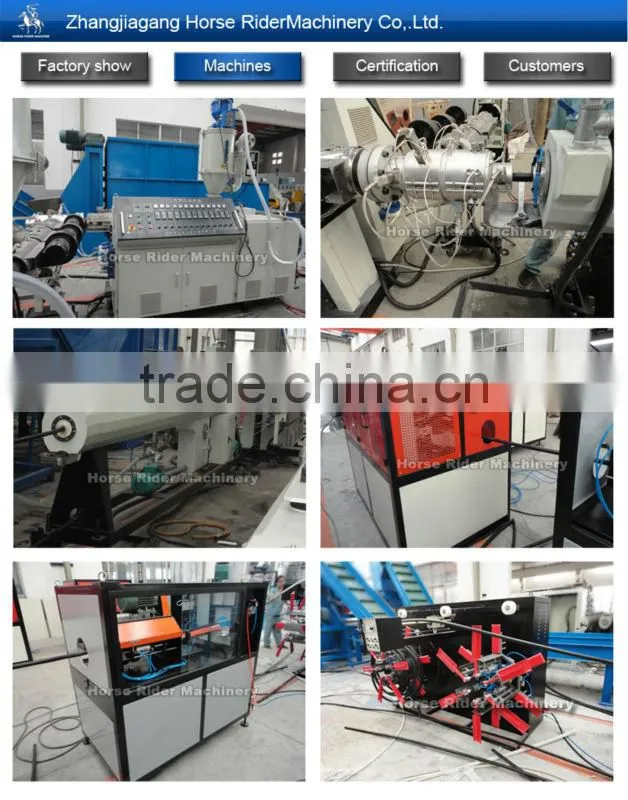 PE Plastic Pipe Extrusion Line Production Line PE pipe making machine