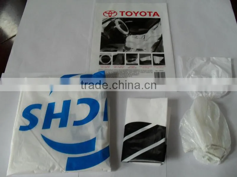 PE Clear Disposable Seat Covers For Cars /Full Set