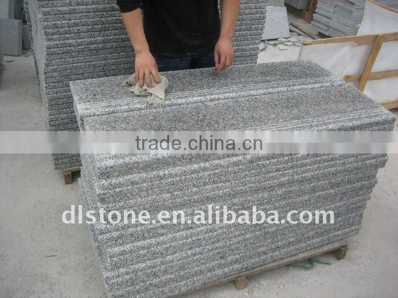 Rosa beta granite anti-slip stairs g623