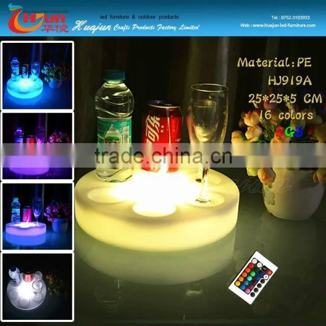 color changing bar bottle display&bar wine racks