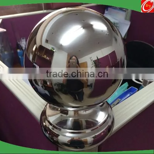 AISI304 150mm Outdoor Polished Stainless Steel Handrail Decoration