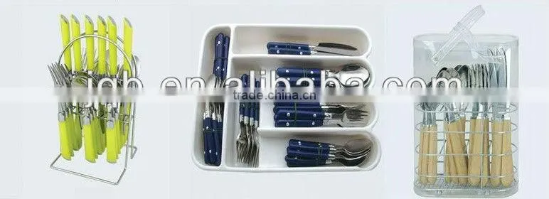 porcelain handle flatware set stainless steel cutlery set