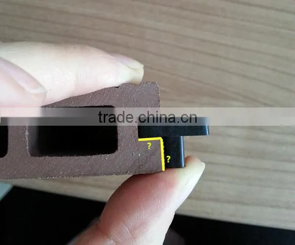 Bifrost wpc Factory sale outdoor wpc decking clip, stainless steel clips, plastic clips