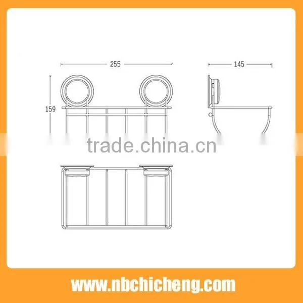 Wall shelf bathroom suction shelf toilet tissue holder Toilet Paper Roller