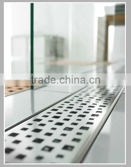 Stainless Steel long garage floor grate