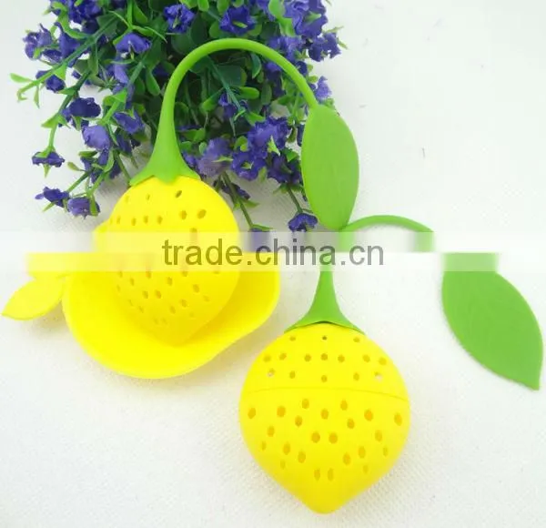 Super Cute Fantastic Strawberry Tea Infuser Design kitchen silicone strainer