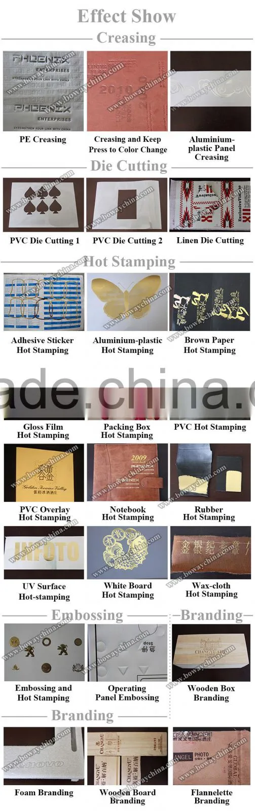 HSC-568II-15T Digital Hot foil Stamping die cutting and creasing machine