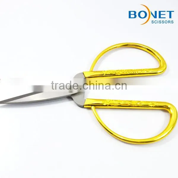 S11008 FDA qualified tailor Zinc-Alloy brass handle scissor