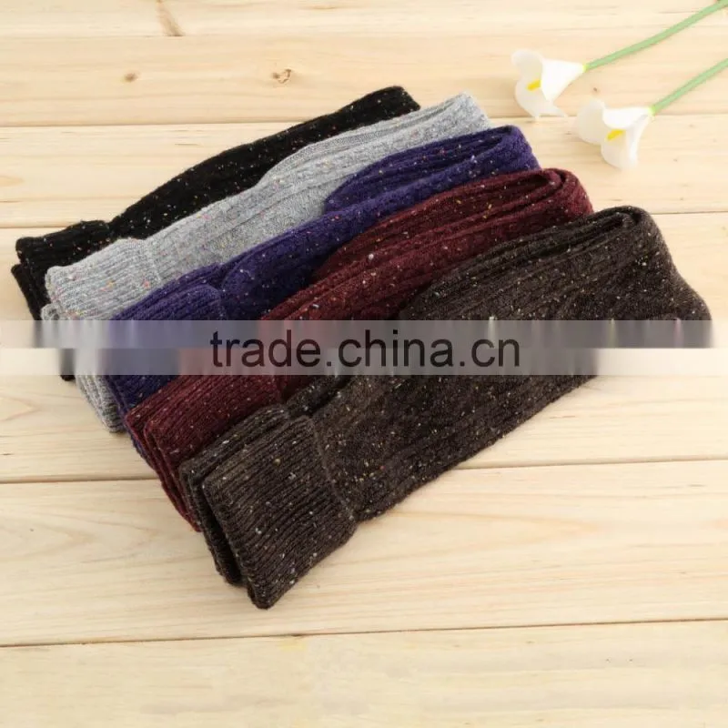 Fashion Sex sock Sexy Women Lace Boot Socks for Women Warm Women's Dot Wool Blend Long Knee High Winter Boot Socks New