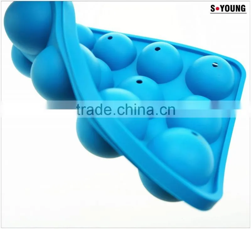 11049 Silicone Lollipop Party ice ball Baking candy Mold