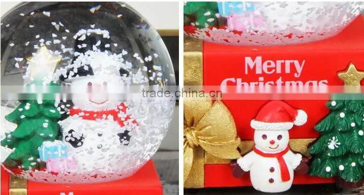 Hot Sale musical snow globe christmas Gifts snow globe christmas decoration snow globe