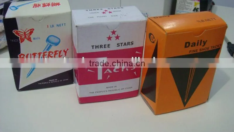 three star shoes tack nails