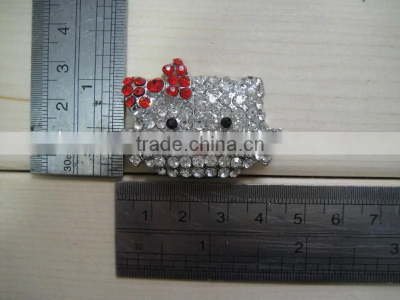 RF0066 Decorative rhinestone shoe clips for flip flops