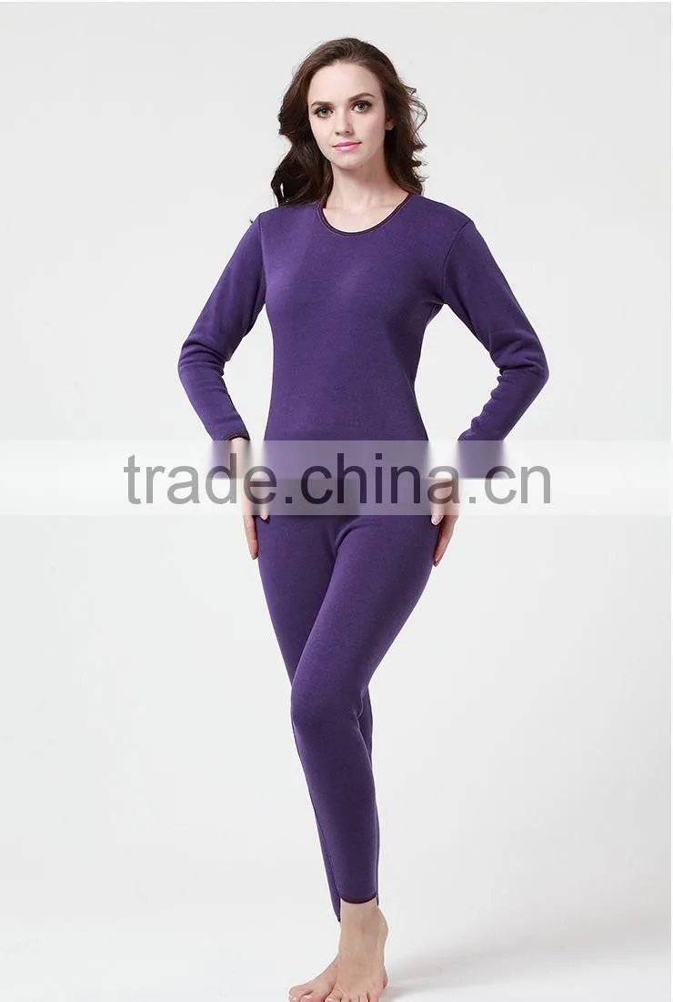 promotional ladies long johns long shirt and long pants