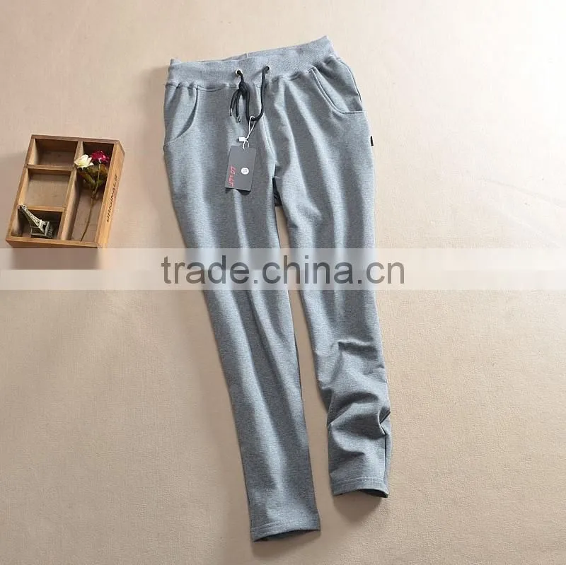 China New Style Ladies Casual Loose Cotton Baggy Pants for Promotion