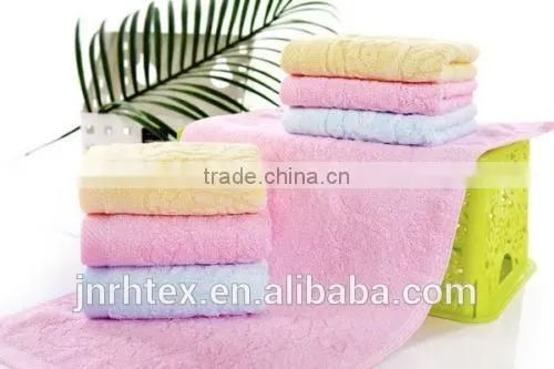 Custom jacquard bamboo face towel