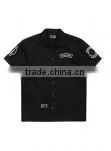 Black Soldier Cotton Shirt