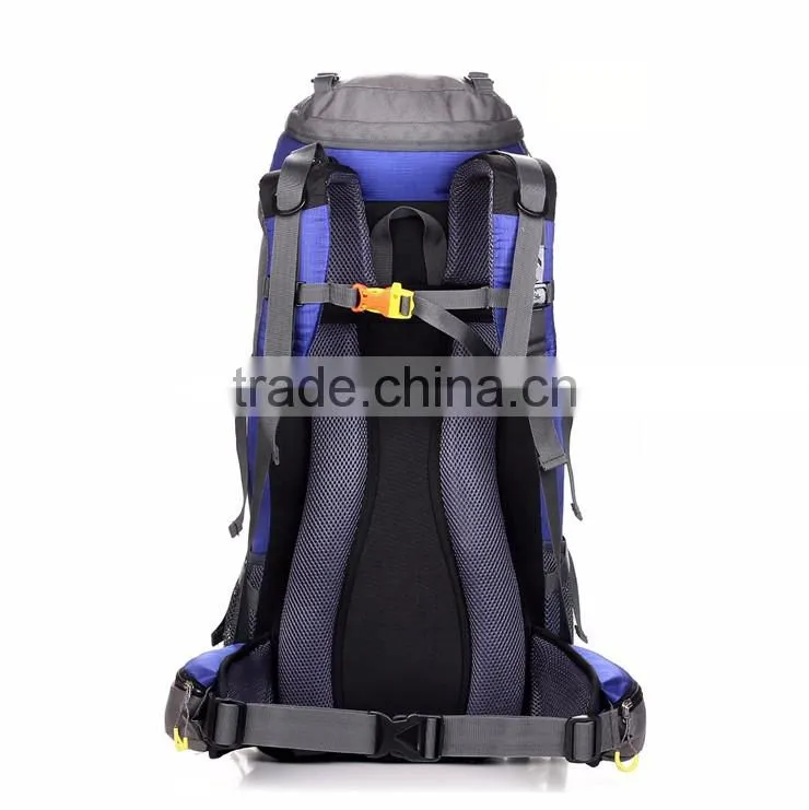 hidden compartment hot style outdoor denim hemp backpack