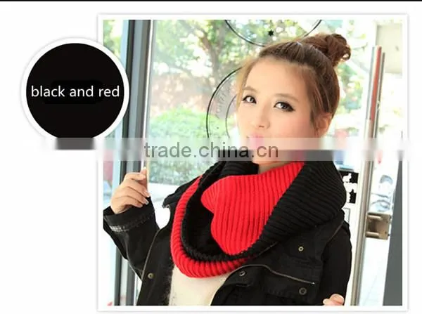 1pc high quality Double color korean latest spandex winter warm Neck warmers,neckerchief,scarf