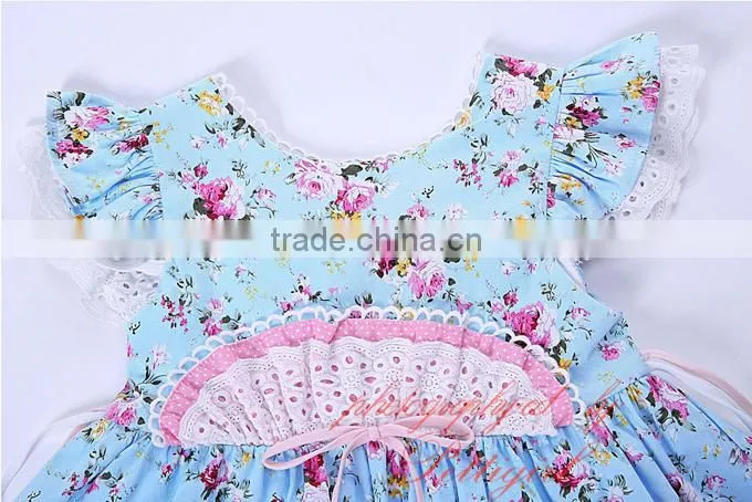 spanish flower girl dress kids party wear frocks