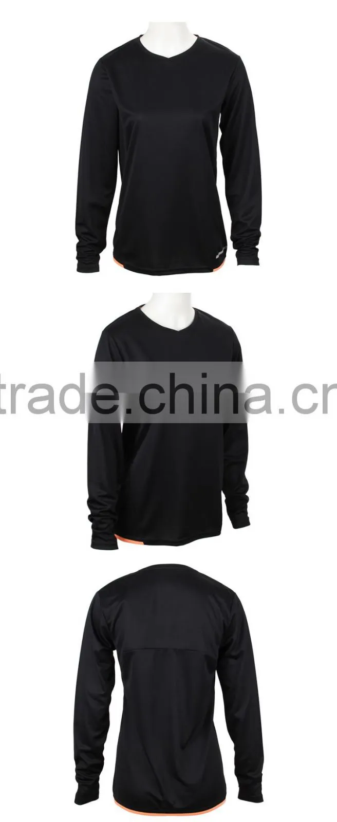 BEROY Cheap Price O-Collar Long Sleeve T-shirt for running, custom ladies running wear