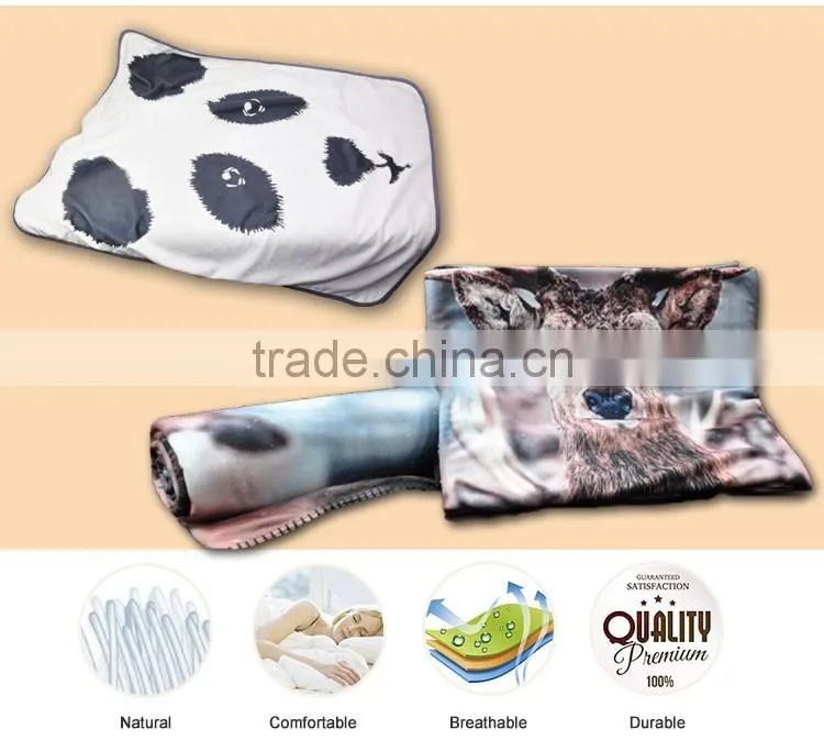 Promotional Gift Wholesale Custom Digital Print Blanket