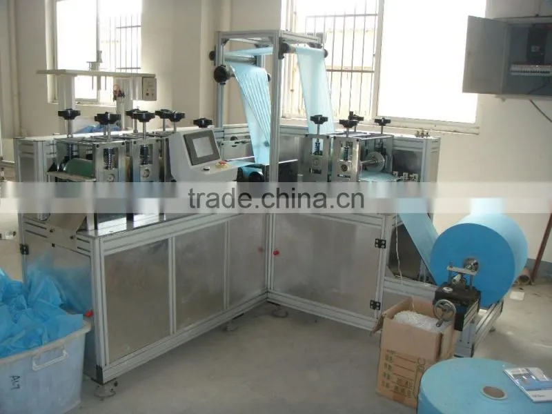 nonwoven shoe cover making machine