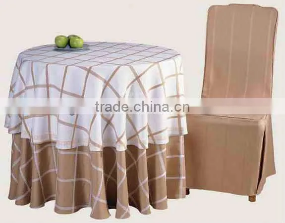 elegant hotel table cloth in 100% cotton