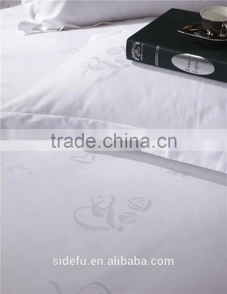 Luxury 100% Cotton Jacquard King Size Bedding Duvet Cover Set