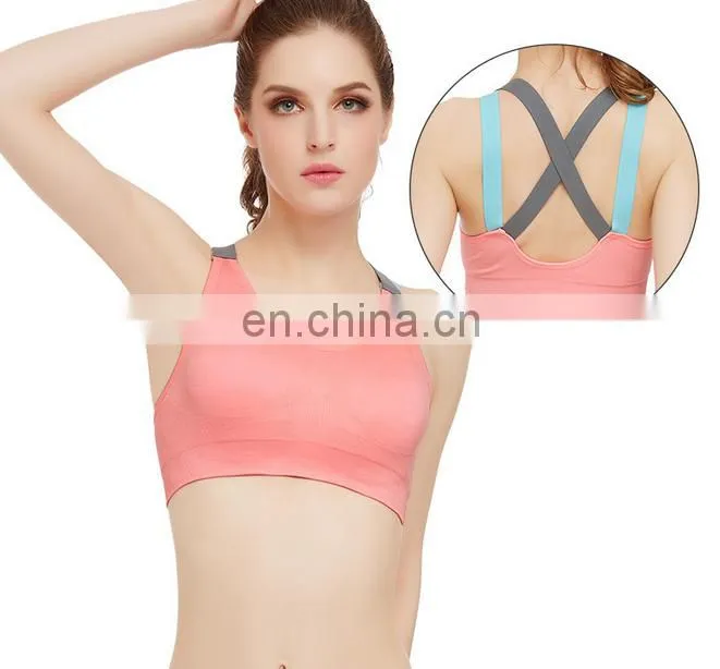 hot sex women's cheerleading sportswear sports bra yoga bra