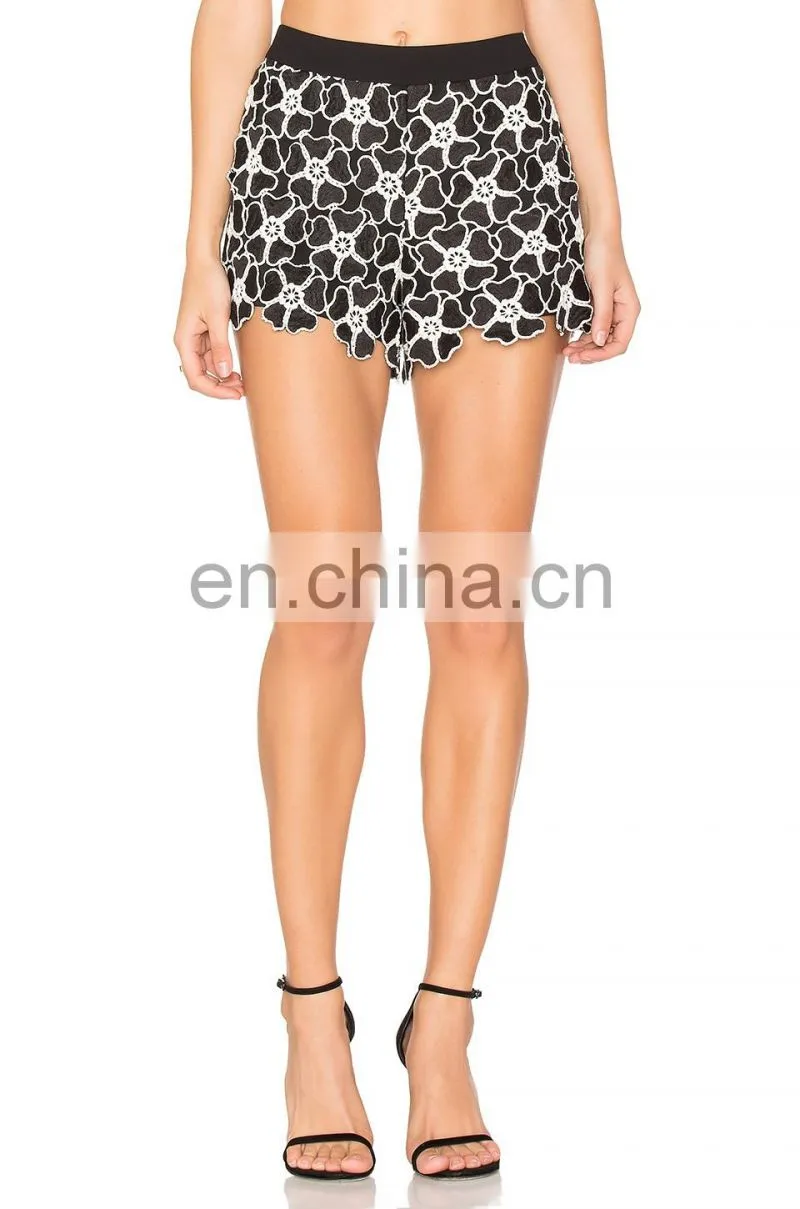 Latest jacquard women crossfit running shorts