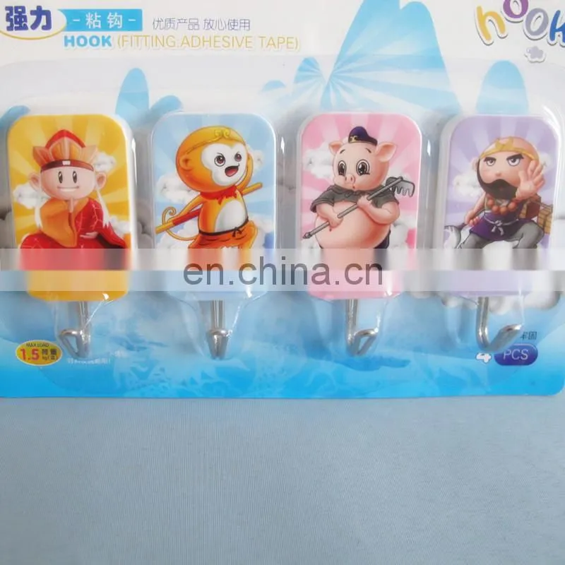 2014 new product cartoon plastic hook