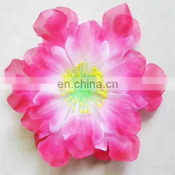 Hot sale led flashing brooch colorful flower brooch handmade flower brooches
