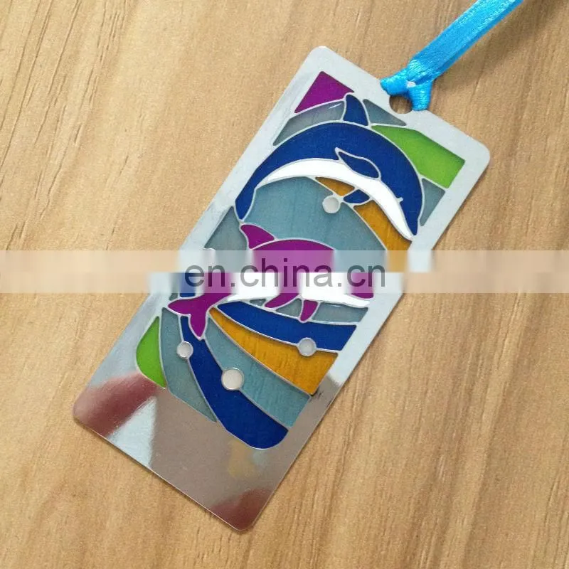 China supplier personalized metal attractive bookmark