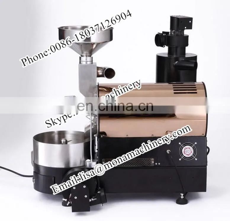 Stainless steel 3 kg electric fresh Coffee bean roaster with best price for sale