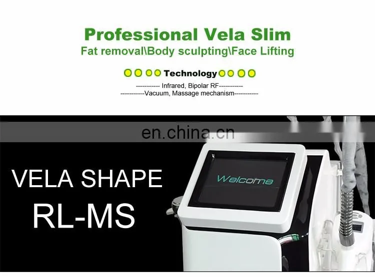 Vacuum Roller Slimming Machine / Vela slim 3 / Vela slim Shape machine