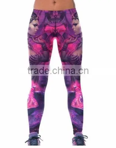 Women Sexy Floral Print High Elastic Skinny Leggings Milk Silk Slim Capris Pants Velvet Stylish Western Fashion Winter Legging P