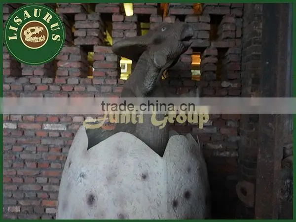 Lisaurus-D Big size fiberglass dinosaur egg for musem