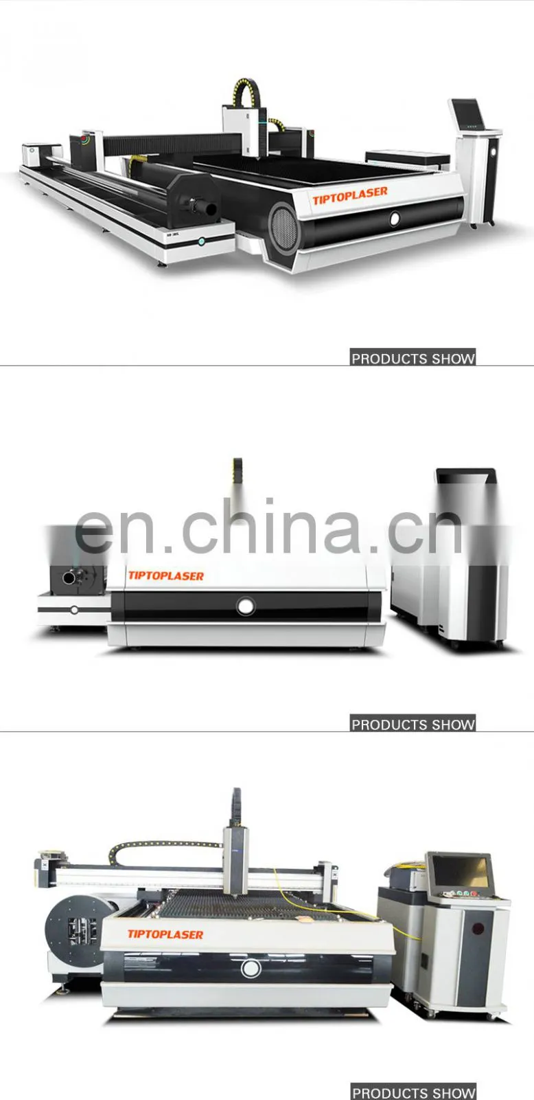 TIPTOPLASER CNC FIBER LASER CUTTING MACHINERY MODEL 1530 LASER POWER 1000W