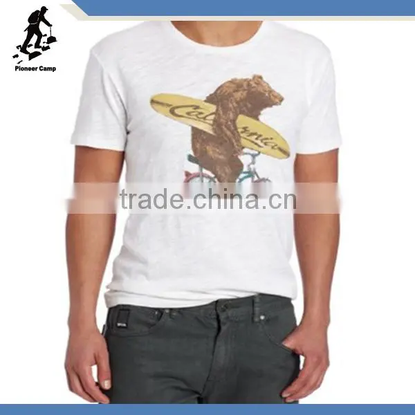 cheap t shirt for promotion with 100% carted cotton