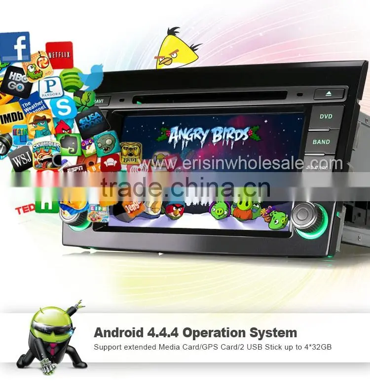 Erisin ES2700F 2 Din 7 inch Car DVD Player with GPS 3G WiFi for FIAT BRAVOD