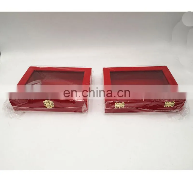 Beautiful New Design Red Color Velvet Storage Jewelry Box