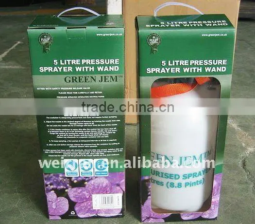 (2069) 5L hand mist spray machine, kitchen water spray machine, plastic flexible spray machine