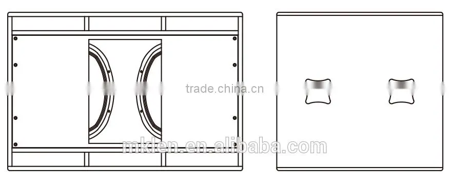 P218SUB pro sub sound,disco sound subwoofer, outdoor subwoofer