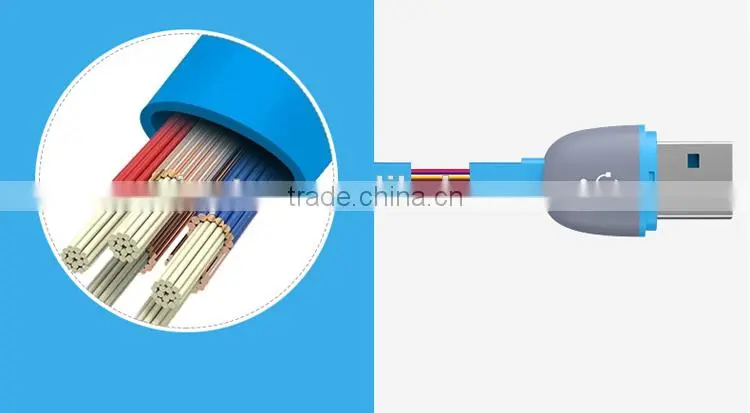 MOFi 2015 Hottest 1 Meter 2 in 1 Data Cable for Android and iPhone