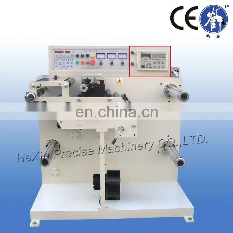 Hexin Mylar slitting and rewinding machine