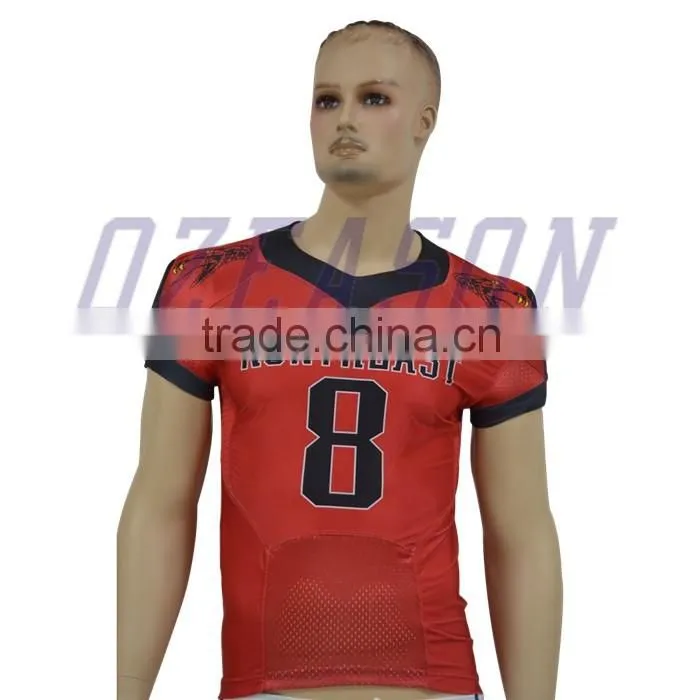 Wholesale Custom Blank College American Football Training Jerseys